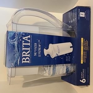 Brita water pitcher/filter system.